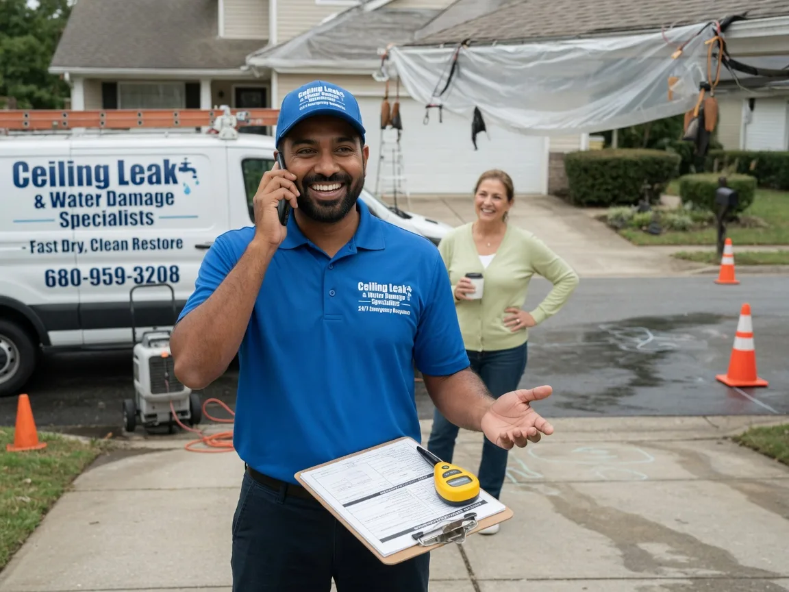 Ceiling Leak Cleanup Jackson, WI FAQs